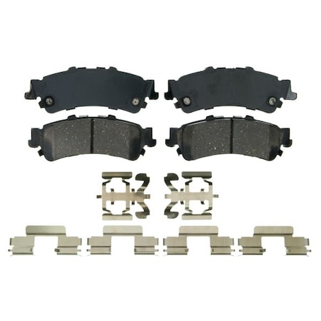 Wagner Brakes Ceramic Disc Pad Set, Zd792B ZD792B